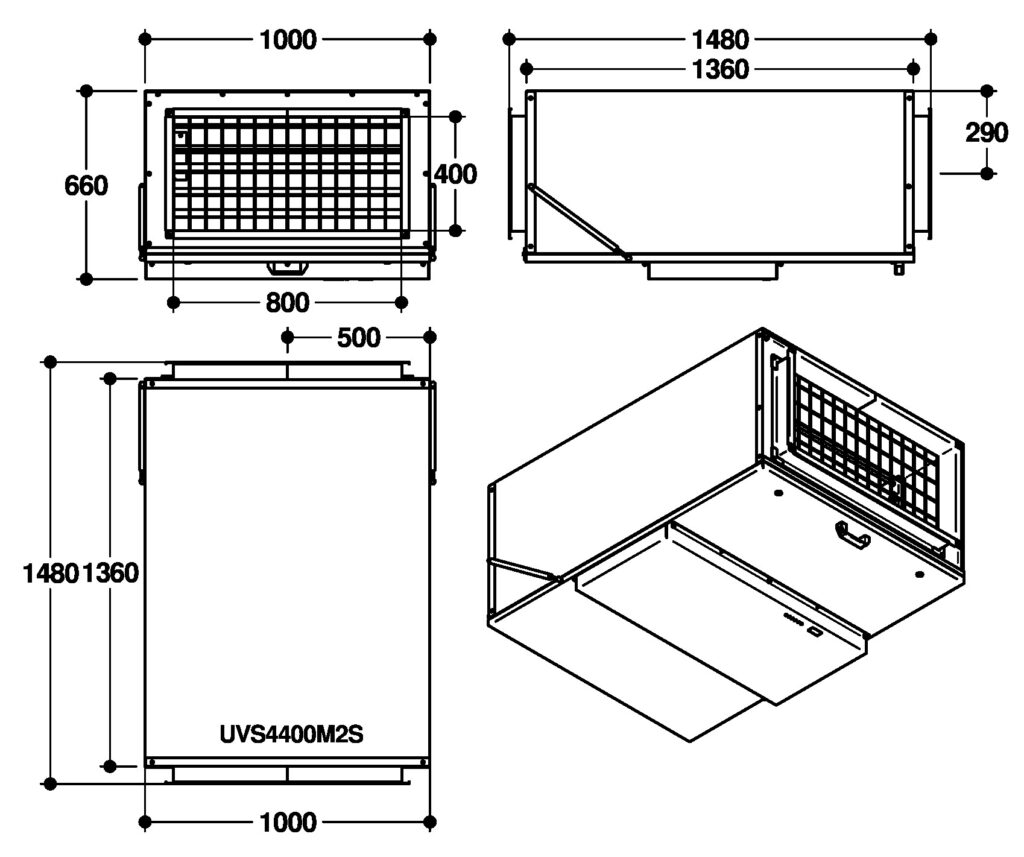 UVS4400M3S 1 UVS 4400 M2S PR